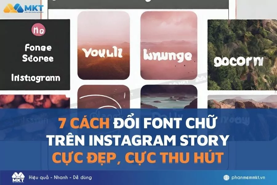 cách đổi font chữ trên instagram story
